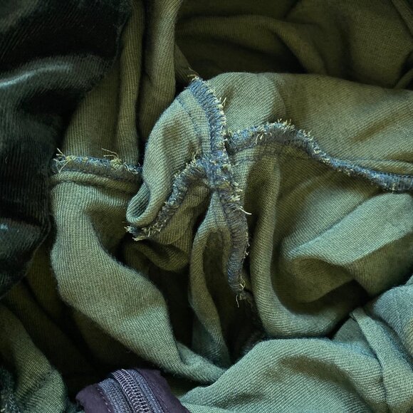 Samantha Pleet Velvet Jumpsuit Green St. Patrick's Day - Picture 10 of 10